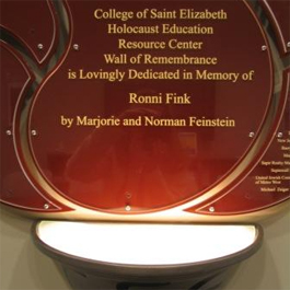 Photo of Holocaust plaque