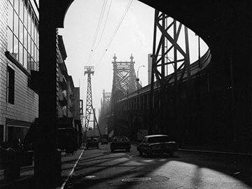 Queensborough Bridge, NYC, 1982, Silver Gelatin