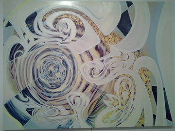 Interior Refractions, 2013-14, Oil on canvas by Will Suarez