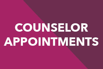 Register for a Counselor Appointment
