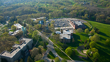 aerial view of SEU campus